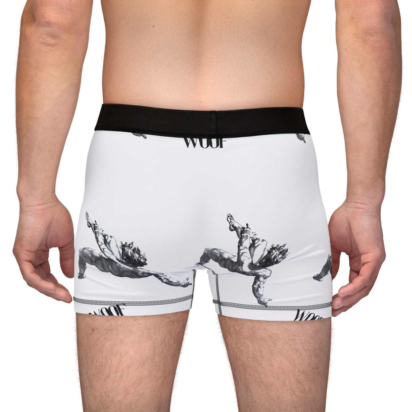 Woof 1 Men's Boxers (AOP)