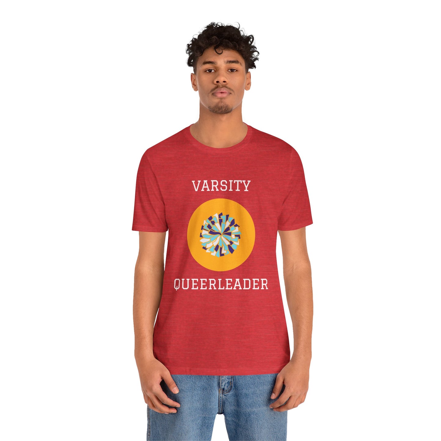 Varsity Queerleader #2 Unisex Jersey Short Sleeve Tee