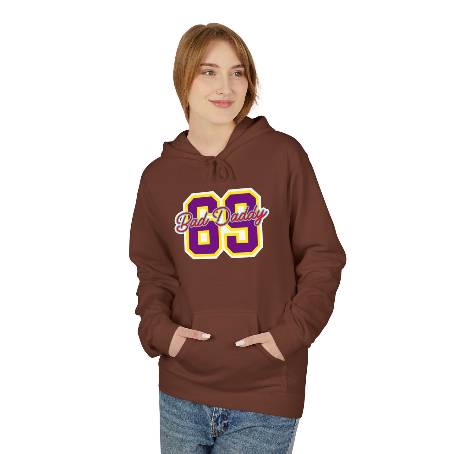 Bad Daddy Unisex Midweight Softstyle Fleece Hoodie