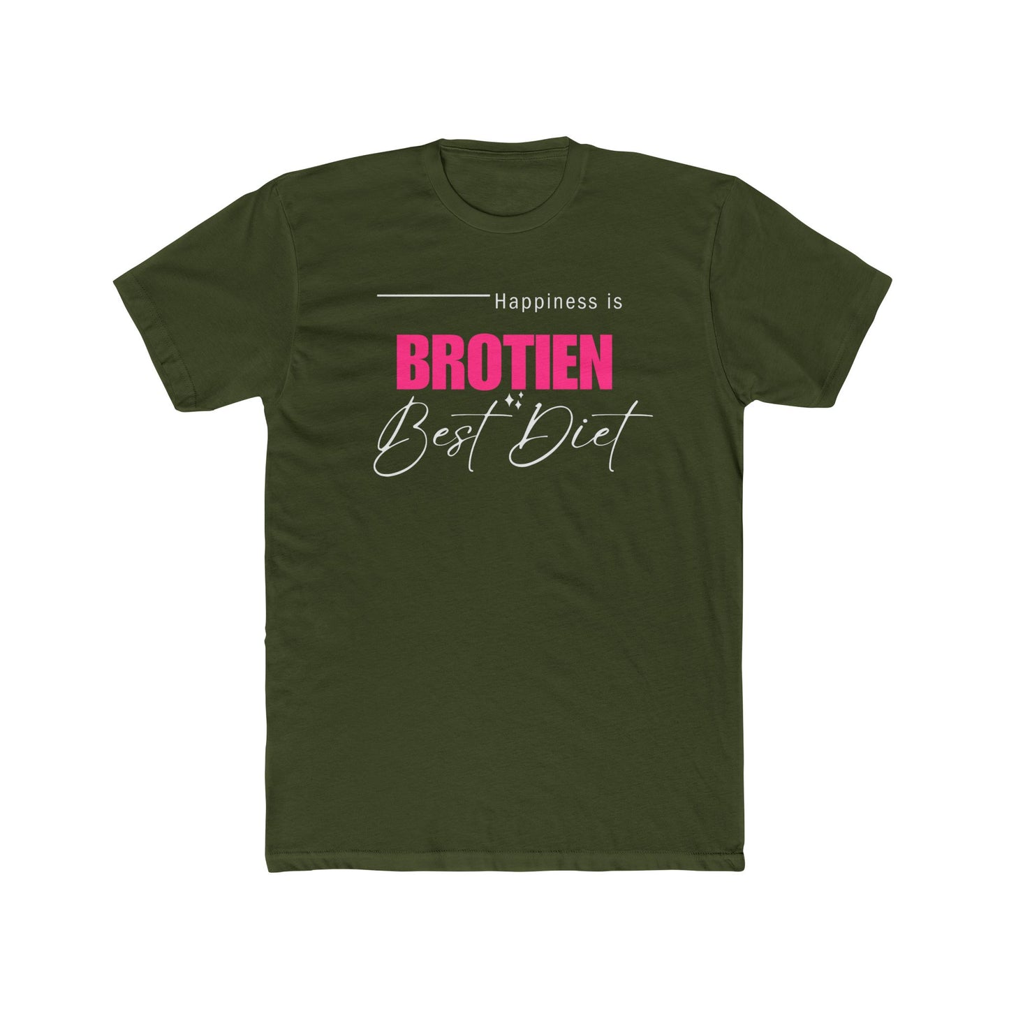 Brotien Unisex Cotton Crew Tee