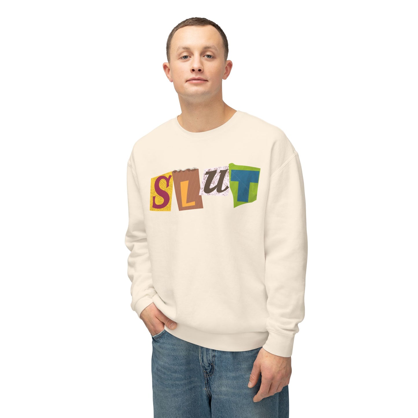 S>LUT Unisex Lightweight Crewneck Sweatshirt