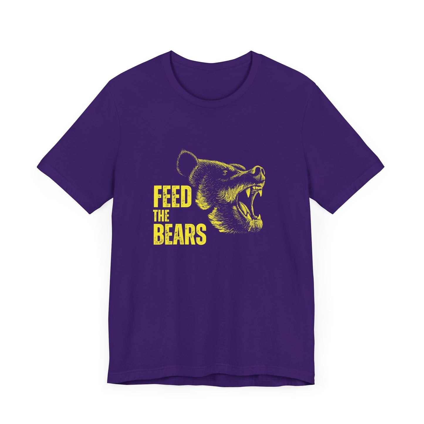 Feed The Bears Unisex Jersey Short Sleeve Tee