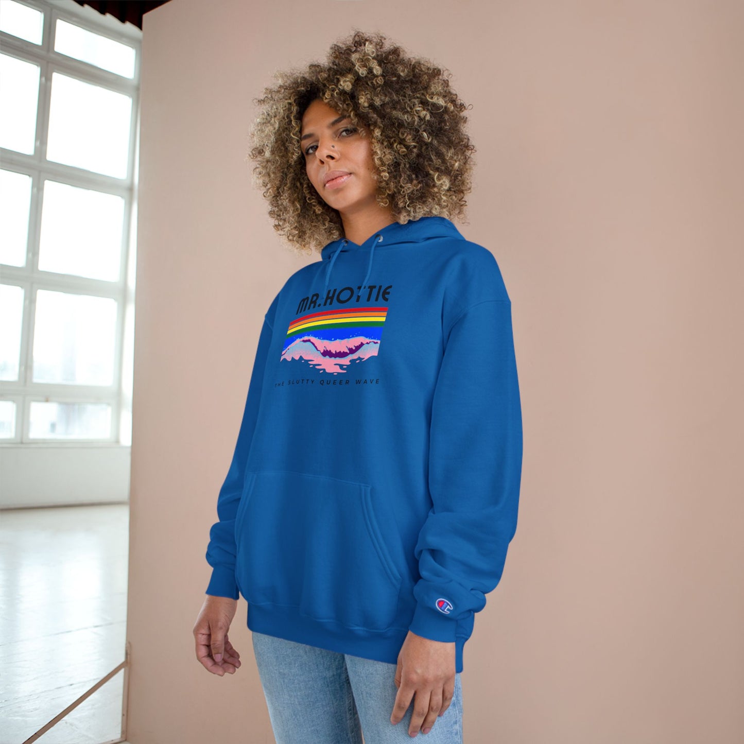 The Slutty Queer Wave Champion Hoodie