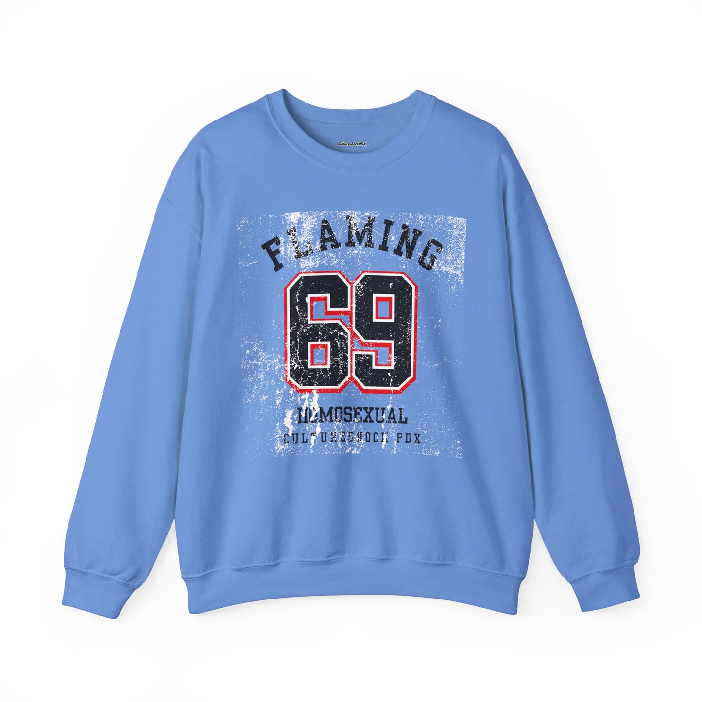Flaming Unisex Heavy Blend™ Crewneck Sweatshirt