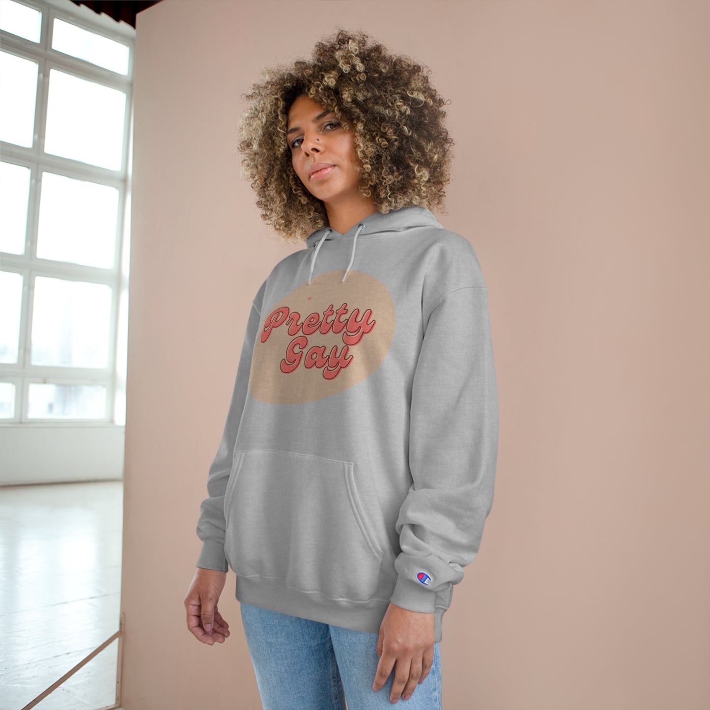 Pretty Gay Champion Hoodie