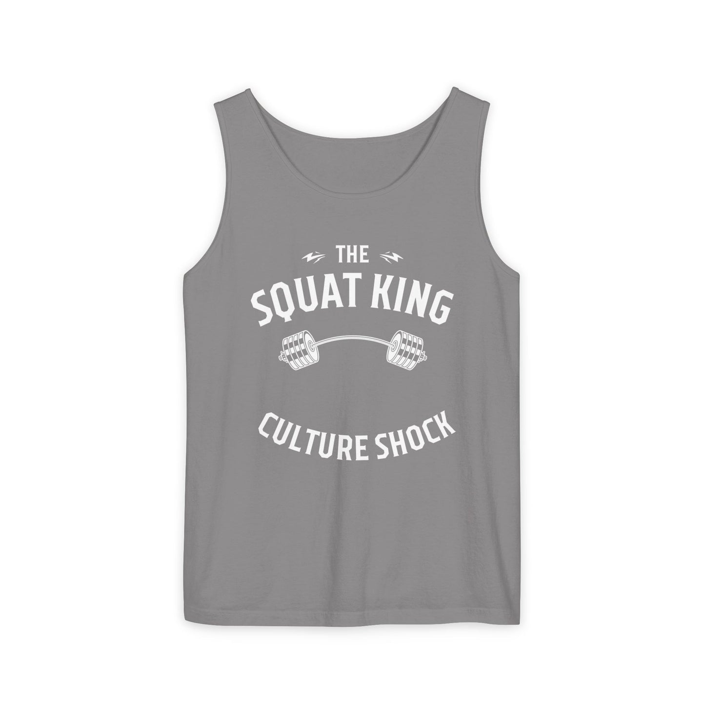 Squat King Unisex Garment-Dyed Tank Top