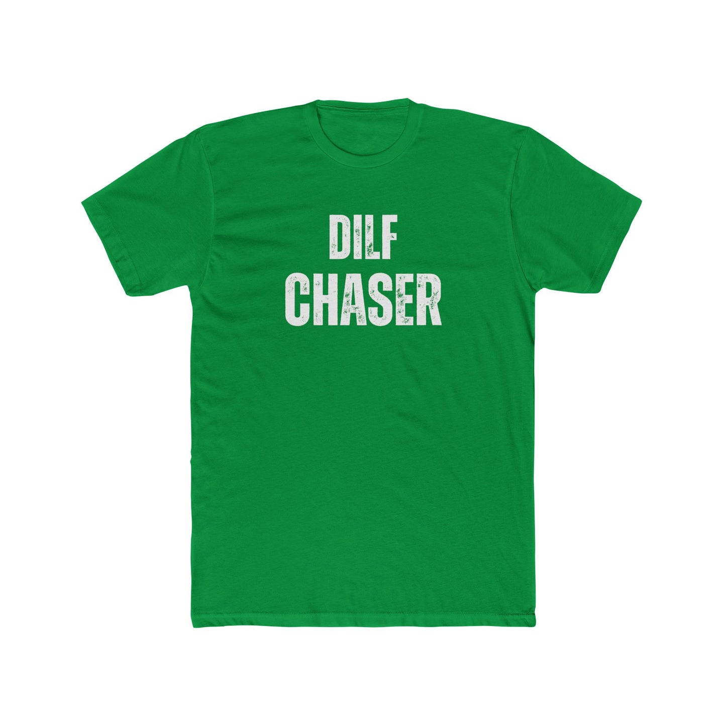 Dilf Chaser Unisex Cotton Crew Tee