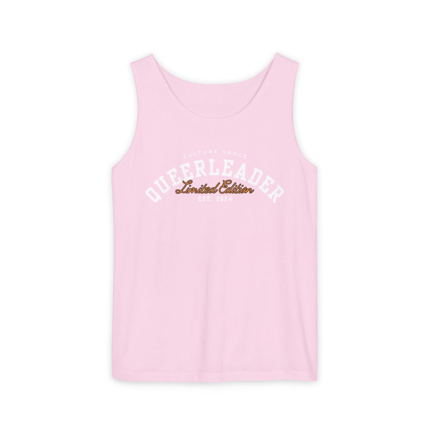 Cultureshock queerleader Unisex Garment-Dyed Tank Top