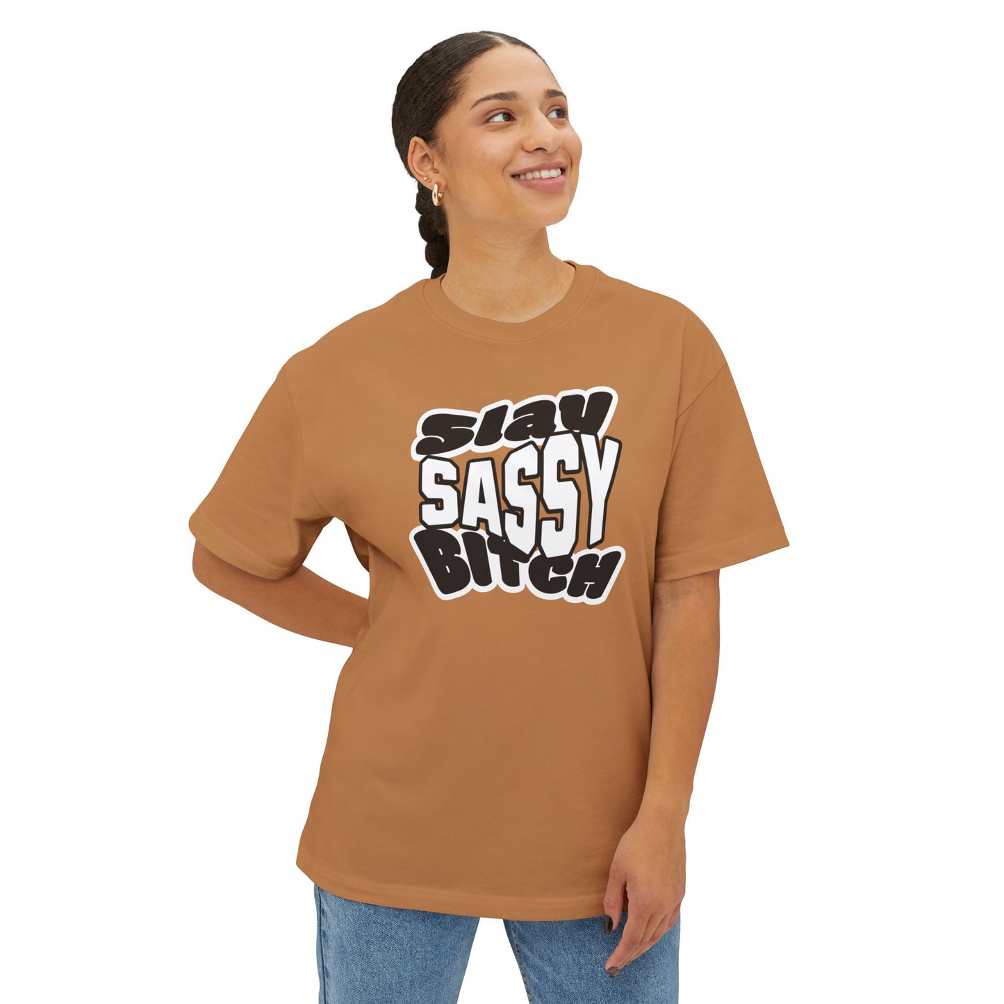 Slay Sassy Unisex Oversized Boxy Tee