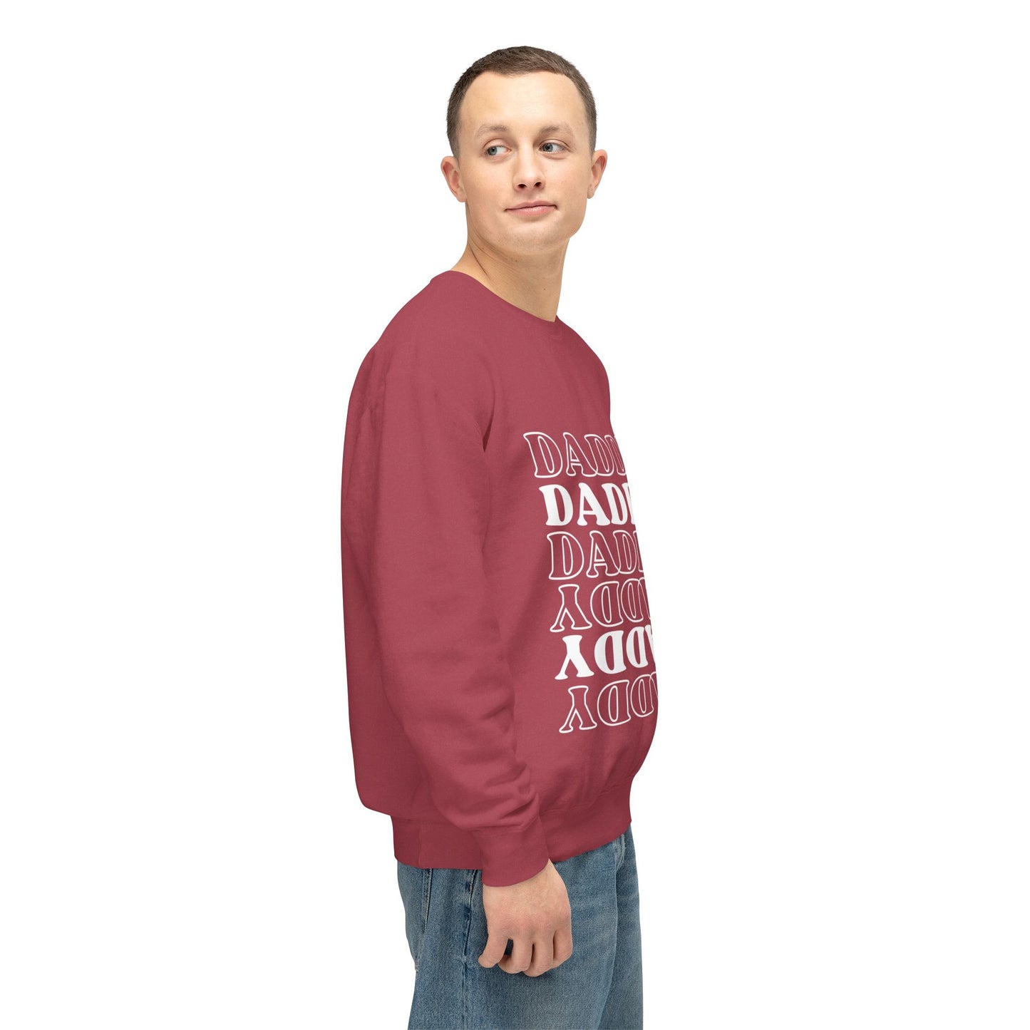 Daddy Unisex Lightweight Crewneck Sweatshirt