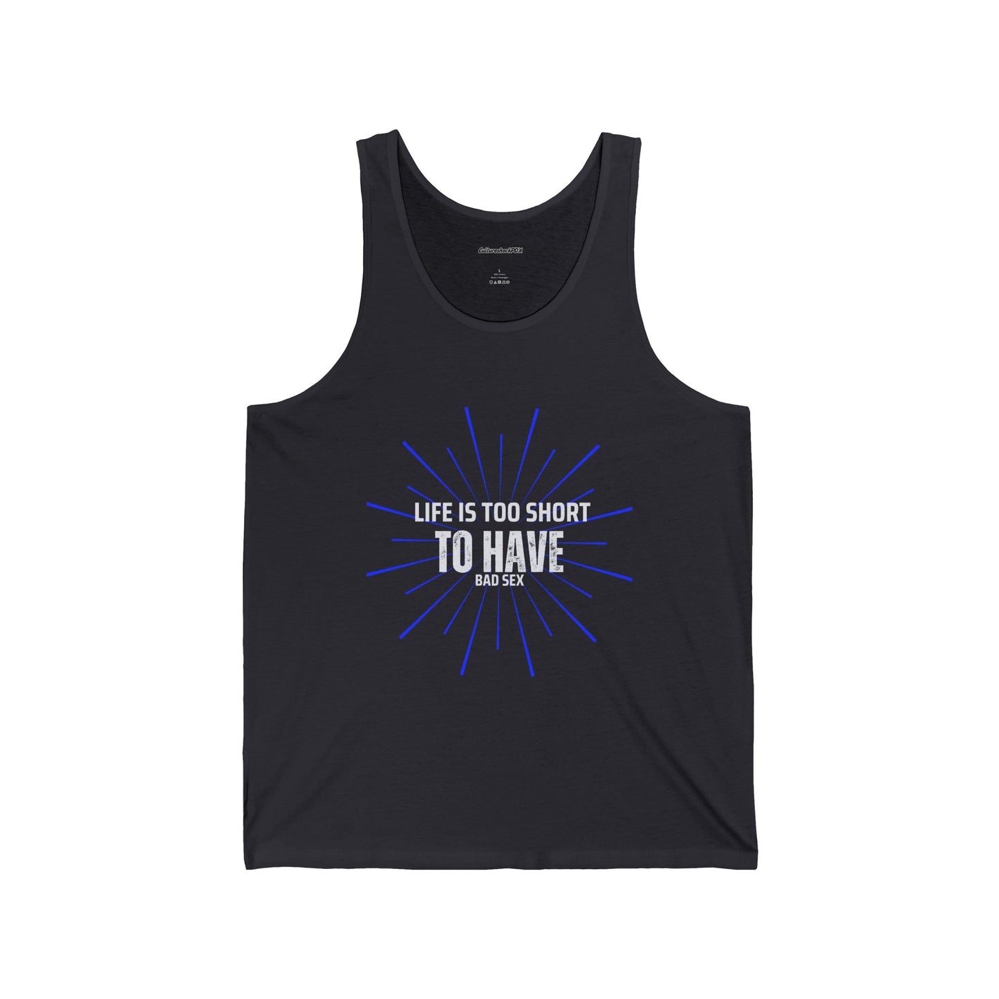 Life. Unisex Jersey Tank