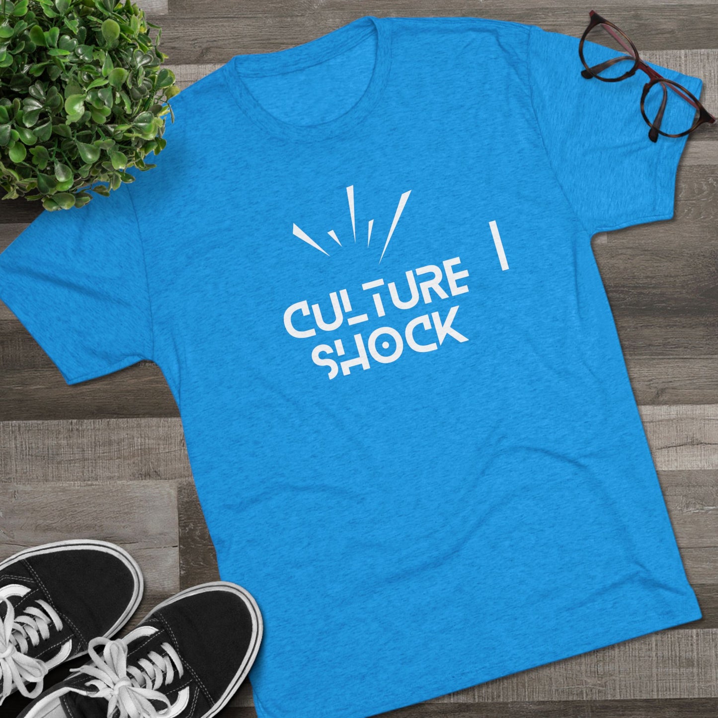 CultureShock #1 Unisex Tri-Blend Crew Tee