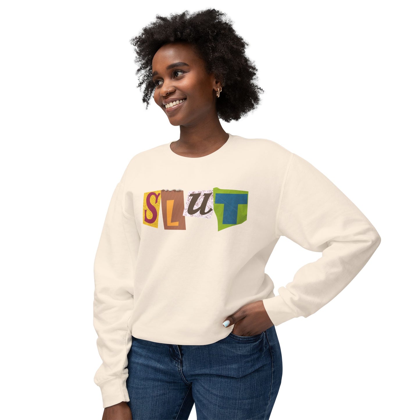 S>LUT Unisex Lightweight Crewneck Sweatshirt