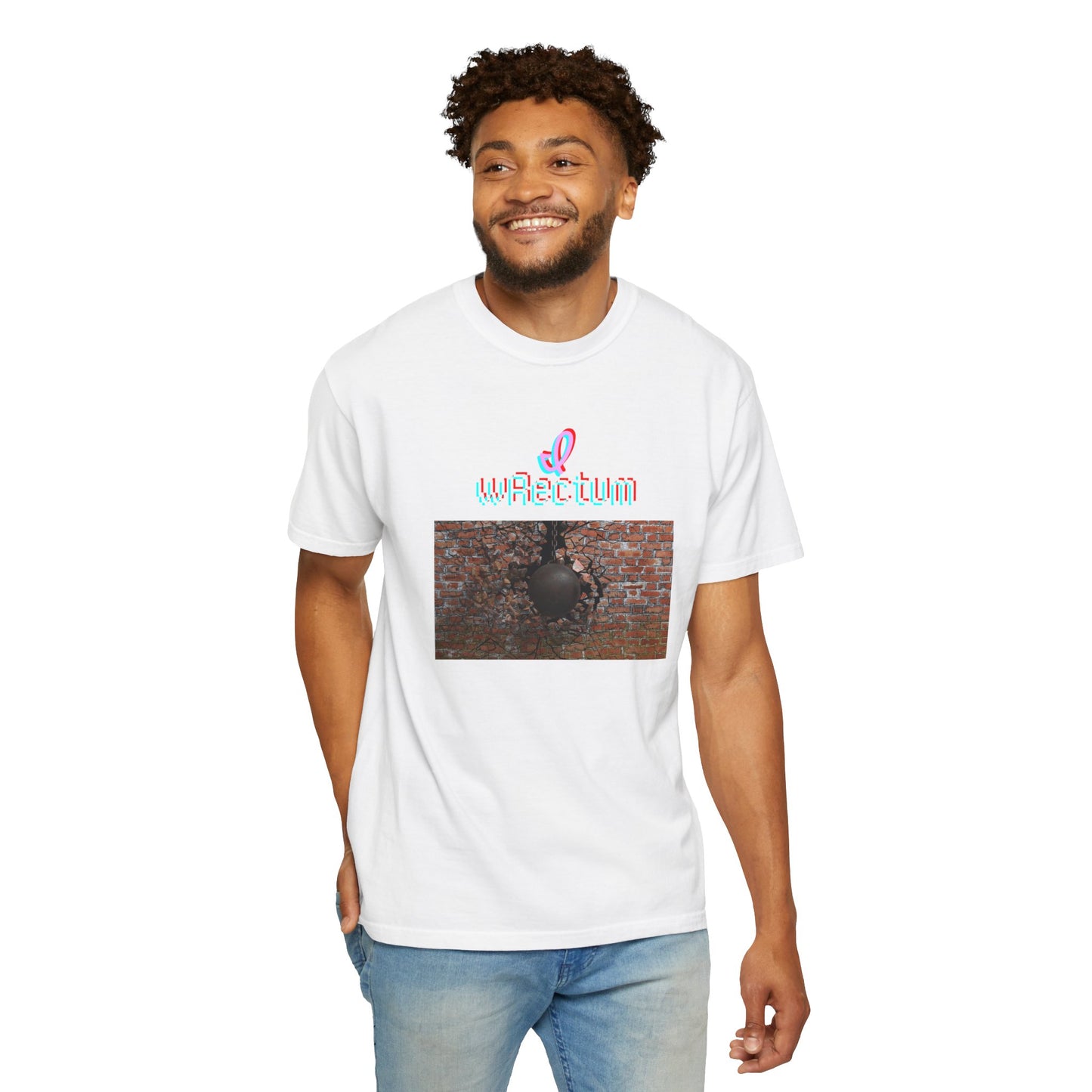 I Wrectum Unisex Garment-Dyed T-shirt