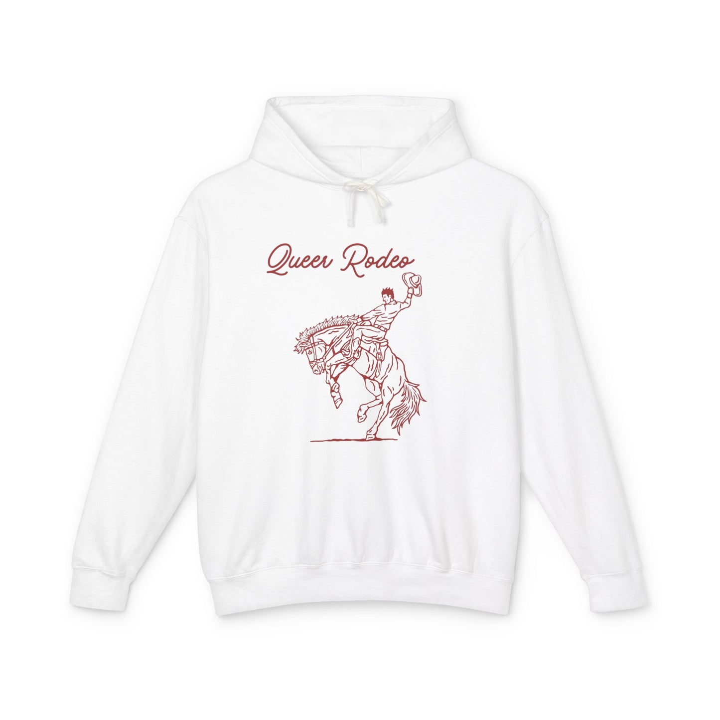 Queer Rodeo Unisex Lightweight Hooded Sweatshirt