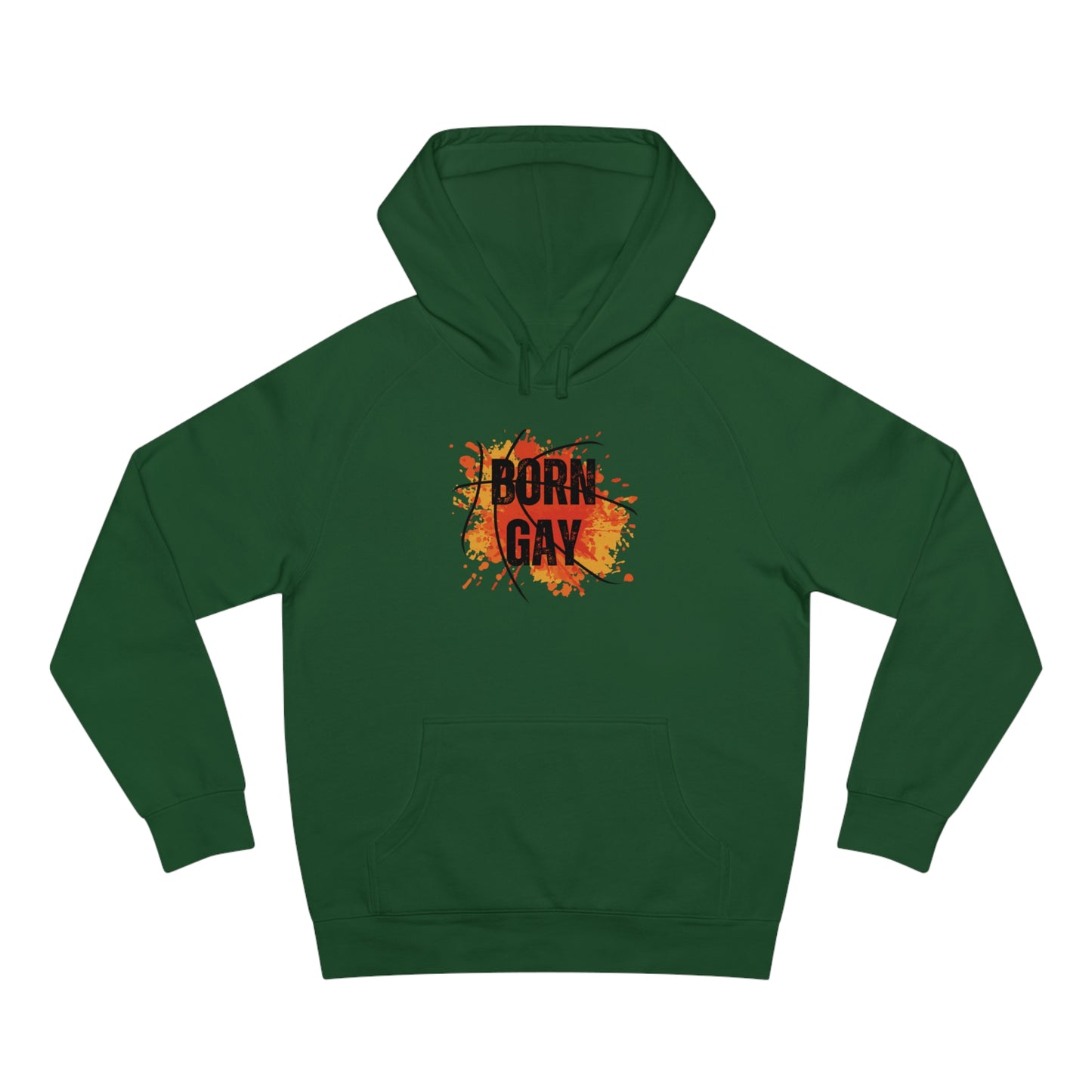 Born Gay Backetball Hoodie