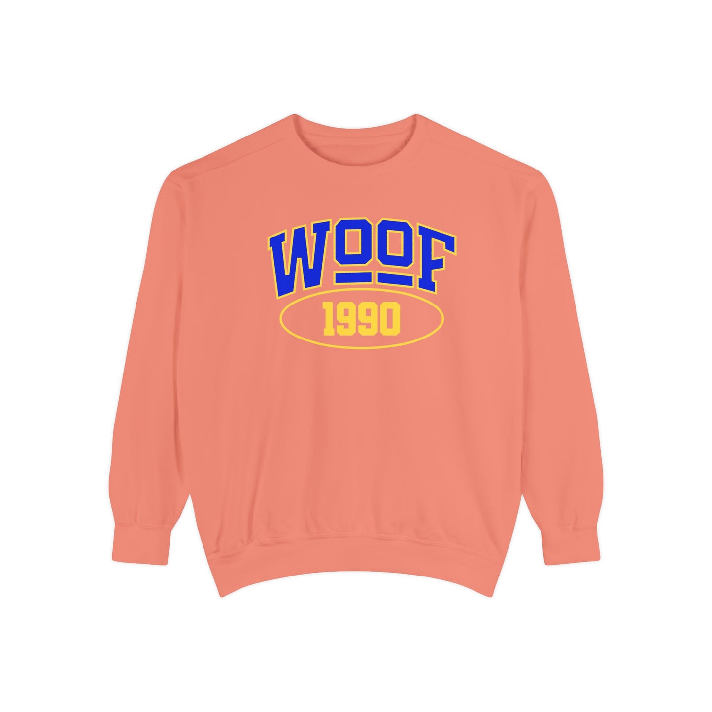 Woof 1990 Unisex Garment-Dyed Sweatshirt