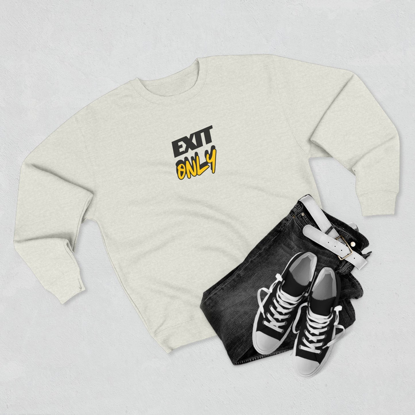 Exit Only Unisex Crewneck Sweatshirt