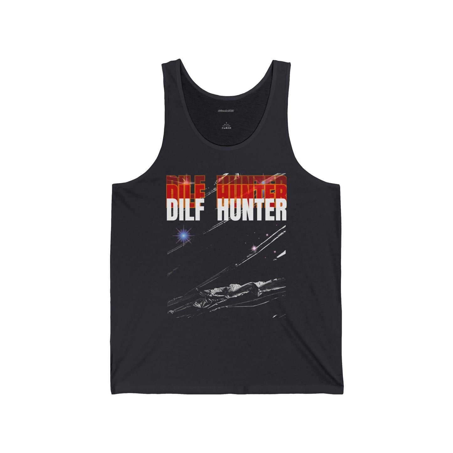 Dilf Hunter Unisex Jersey Tank