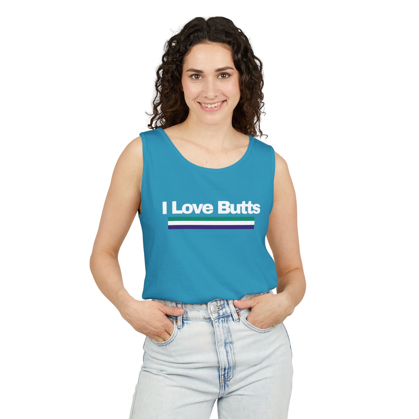 Butts Unisex Garment-Dyed Tank Top