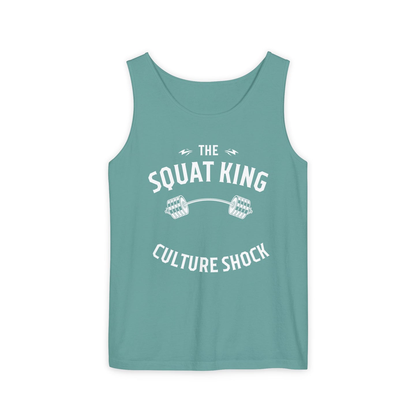 Squat King Unisex Garment-Dyed Tank Top