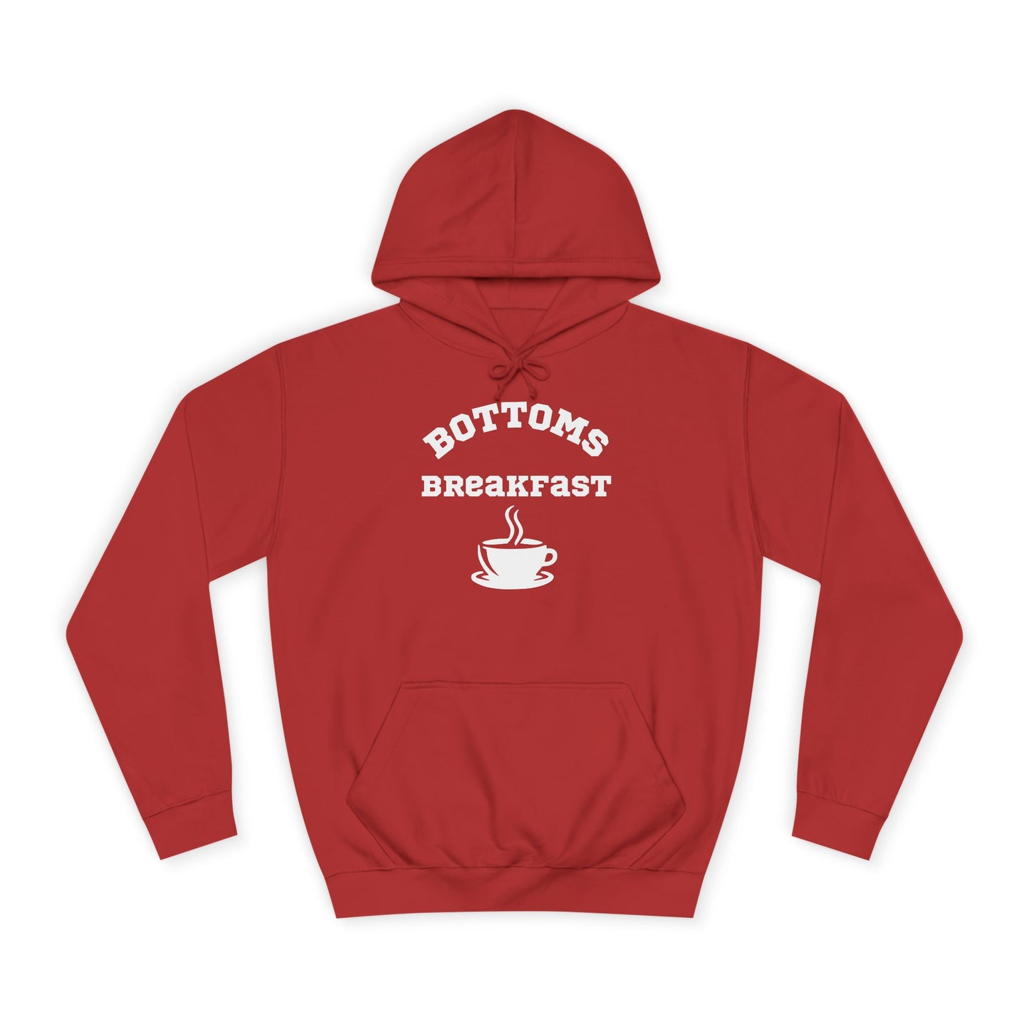 Bottoms Breakfast College Hoodie