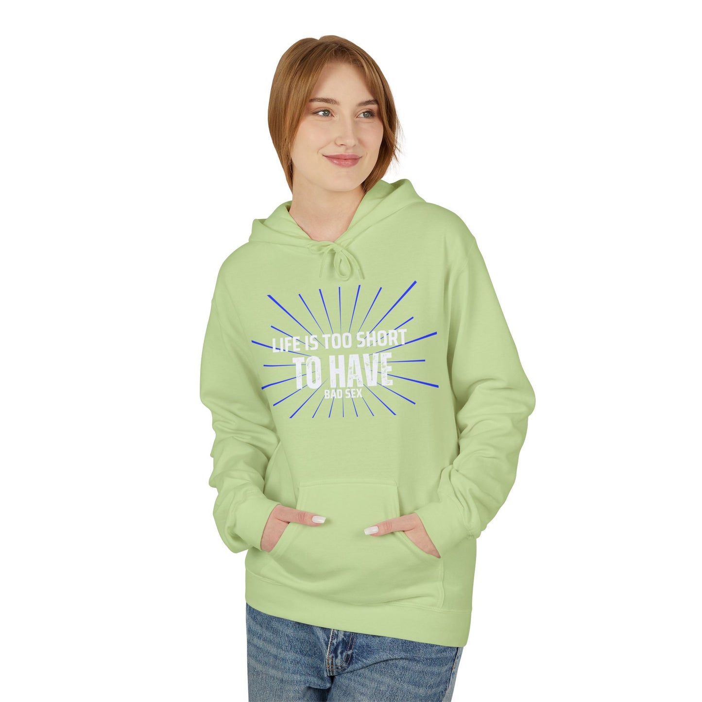 Life too Short Unisex Midweight Softstyle Fleece Hoodie