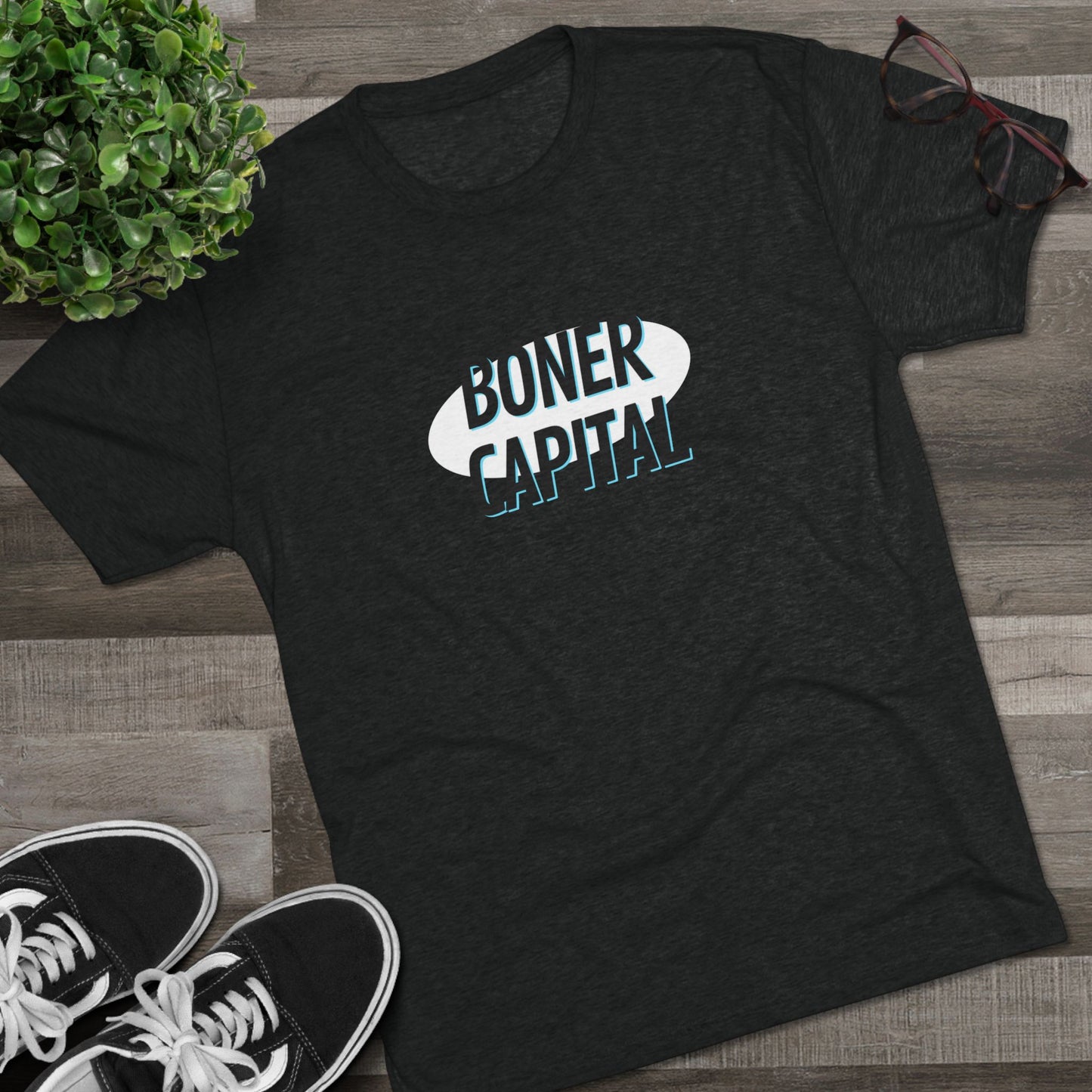 Boner Capital Unisex Tri-Blend Crew Tee