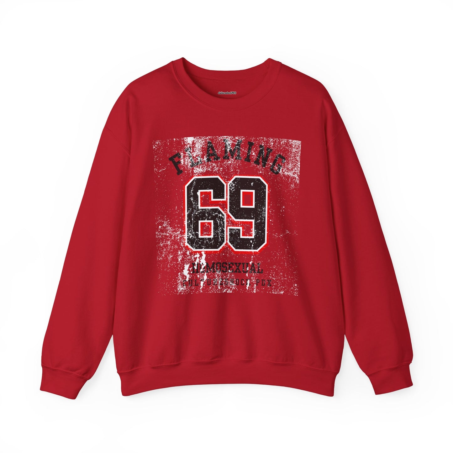Flaming Unisex Heavy Blend™ Crewneck Sweatshirt
