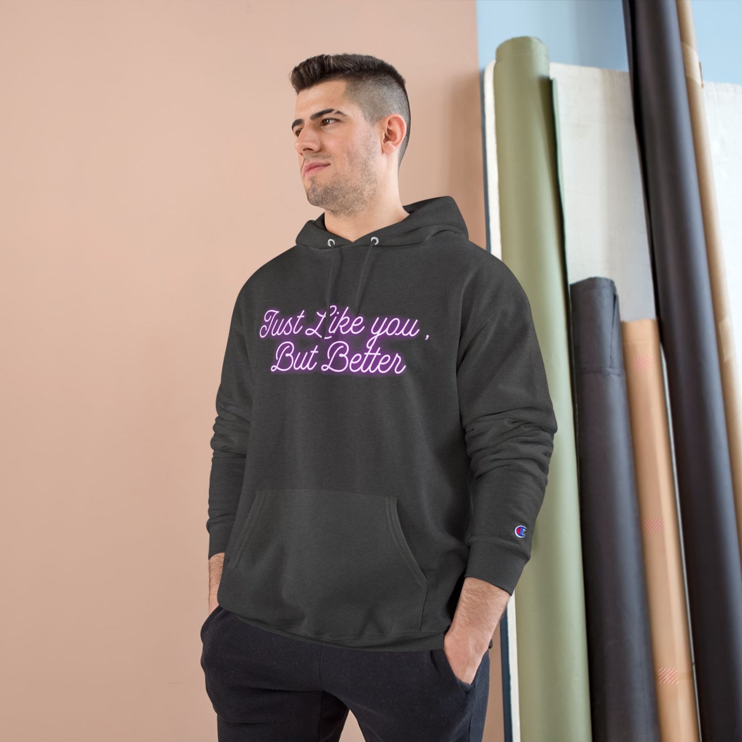 Just like you Champion Hoodie