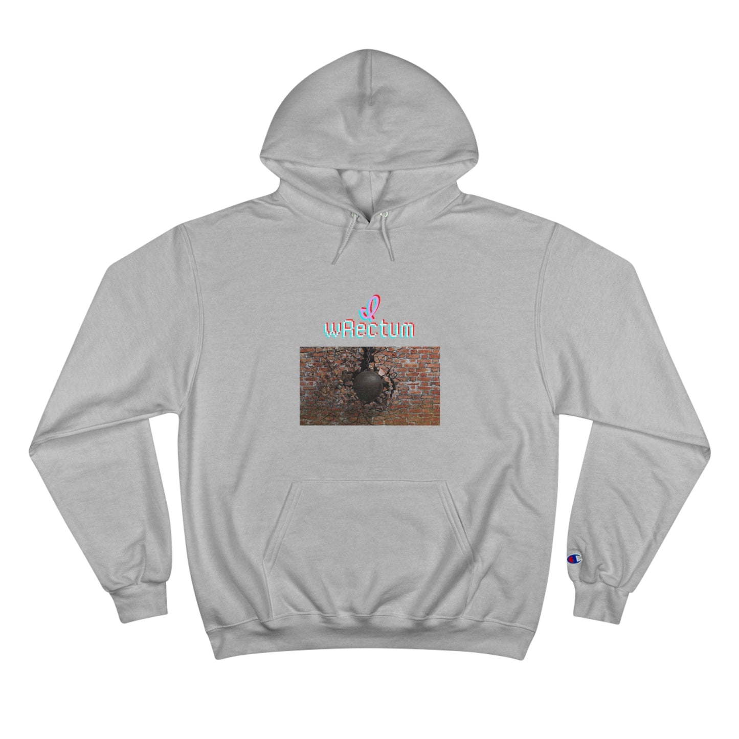 I Wrectum Champion Hoodie