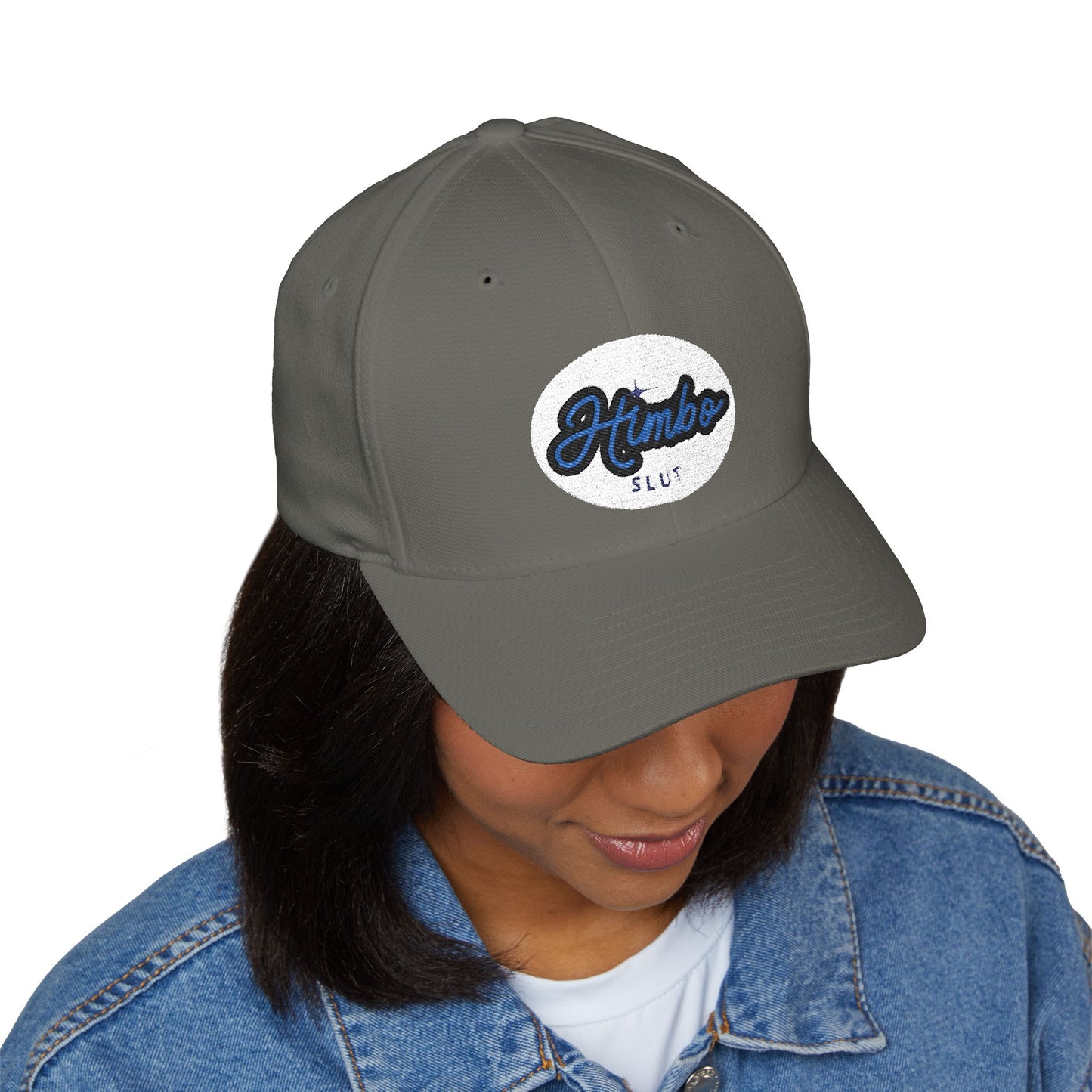 Himbo Slut Closed-Back Structured Cap (Embroidery)
