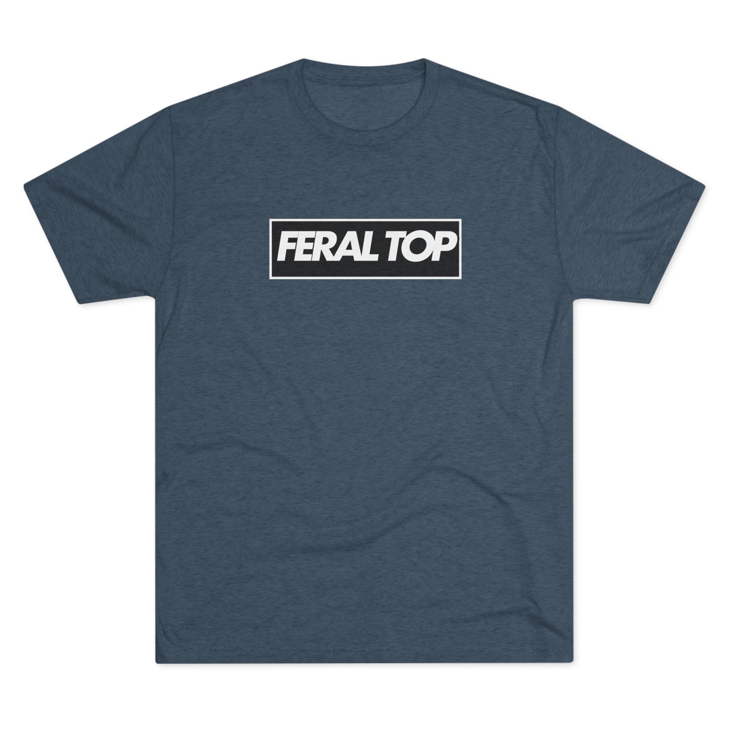 Feral Top Unisex Tri-Blend Crew Tee