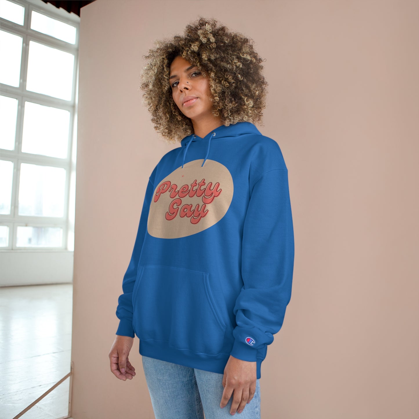 Pretty Gay Champion Hoodie