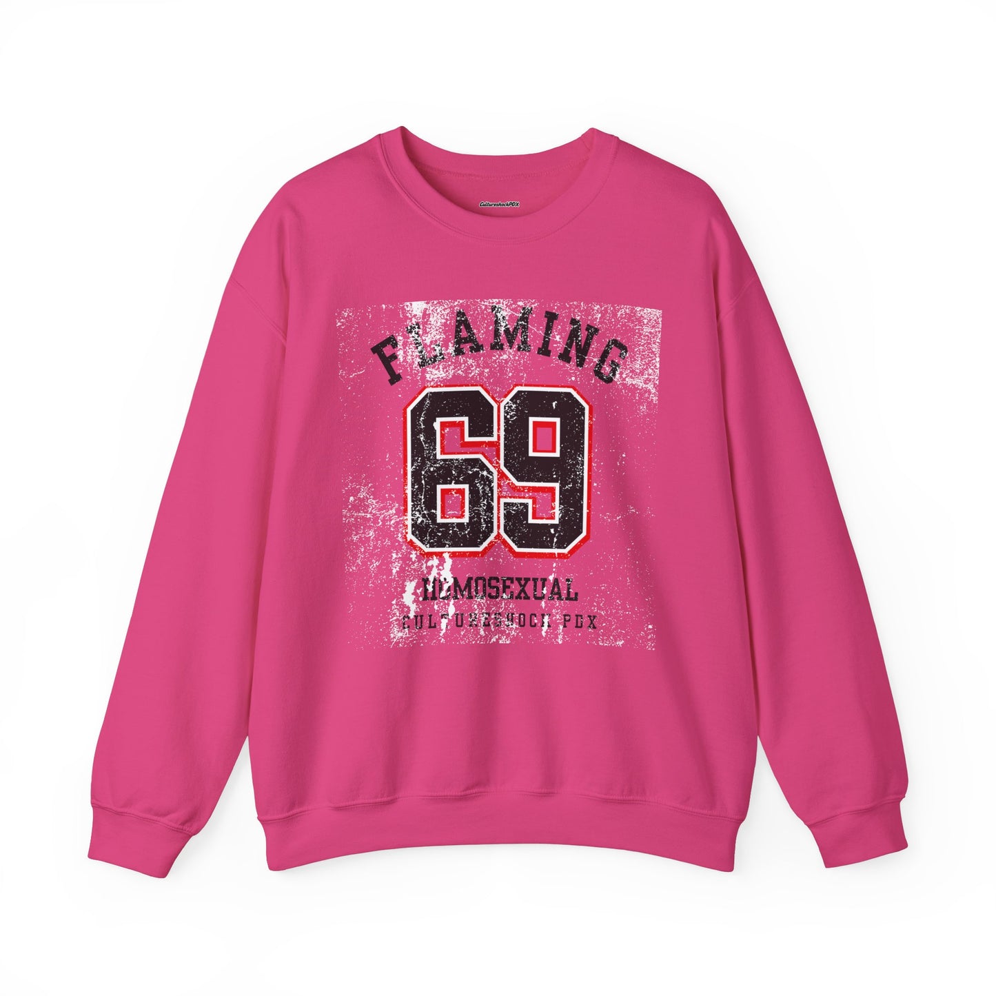 Flaming Unisex Heavy Blend™ Crewneck Sweatshirt