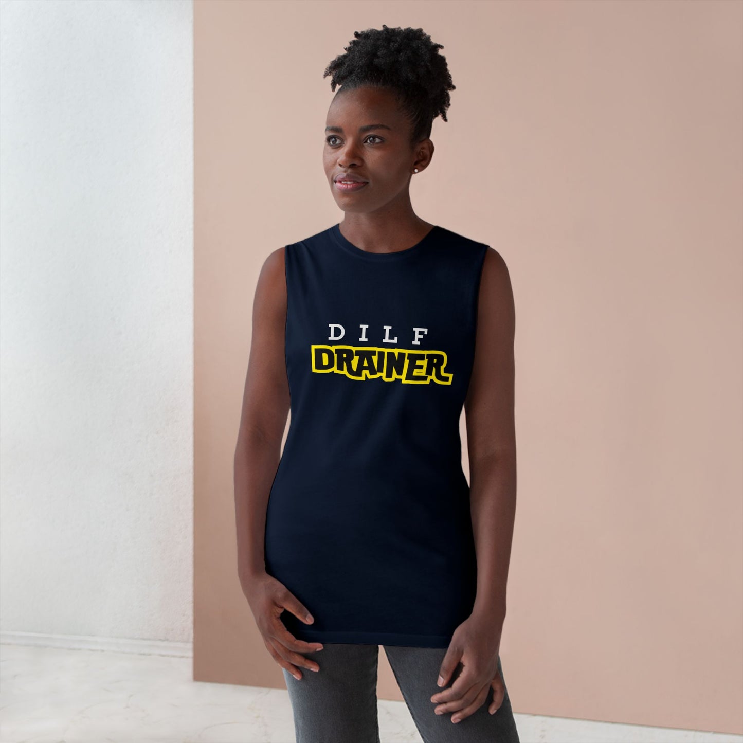 Dilf Drainer Unisex Barnard Tank