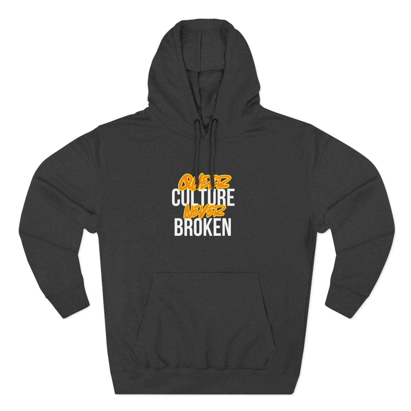 Queer Culture Three-Panel Fleece Hoodie