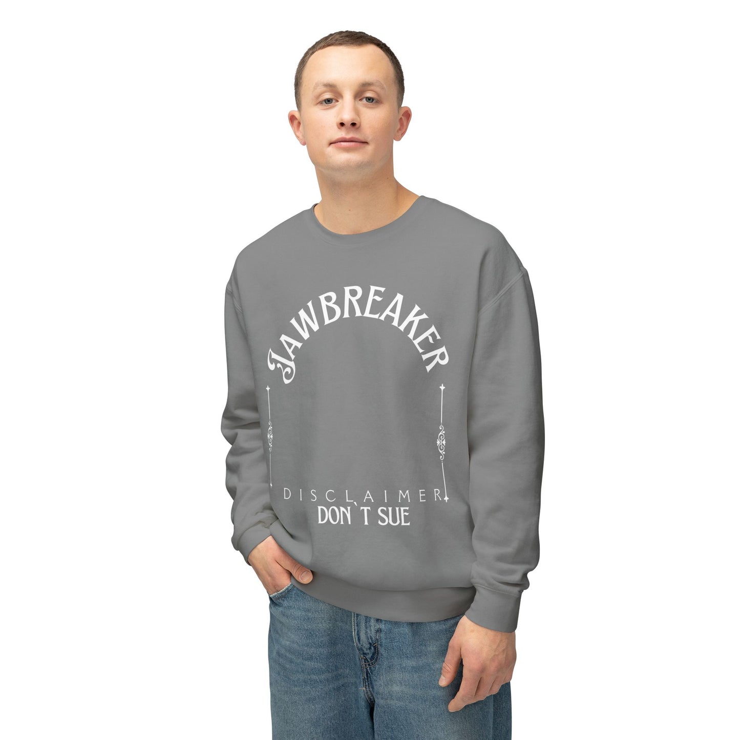 Jawbreaker Unisex Lightweight Crewneck Sweatshirt