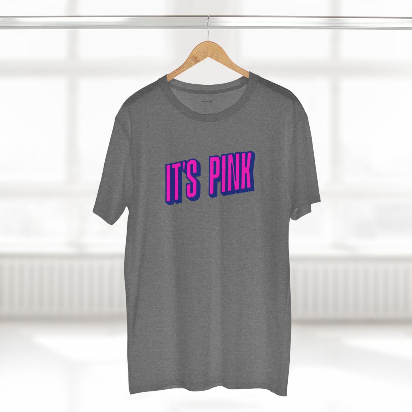It`s Pink Adult Staple Tee