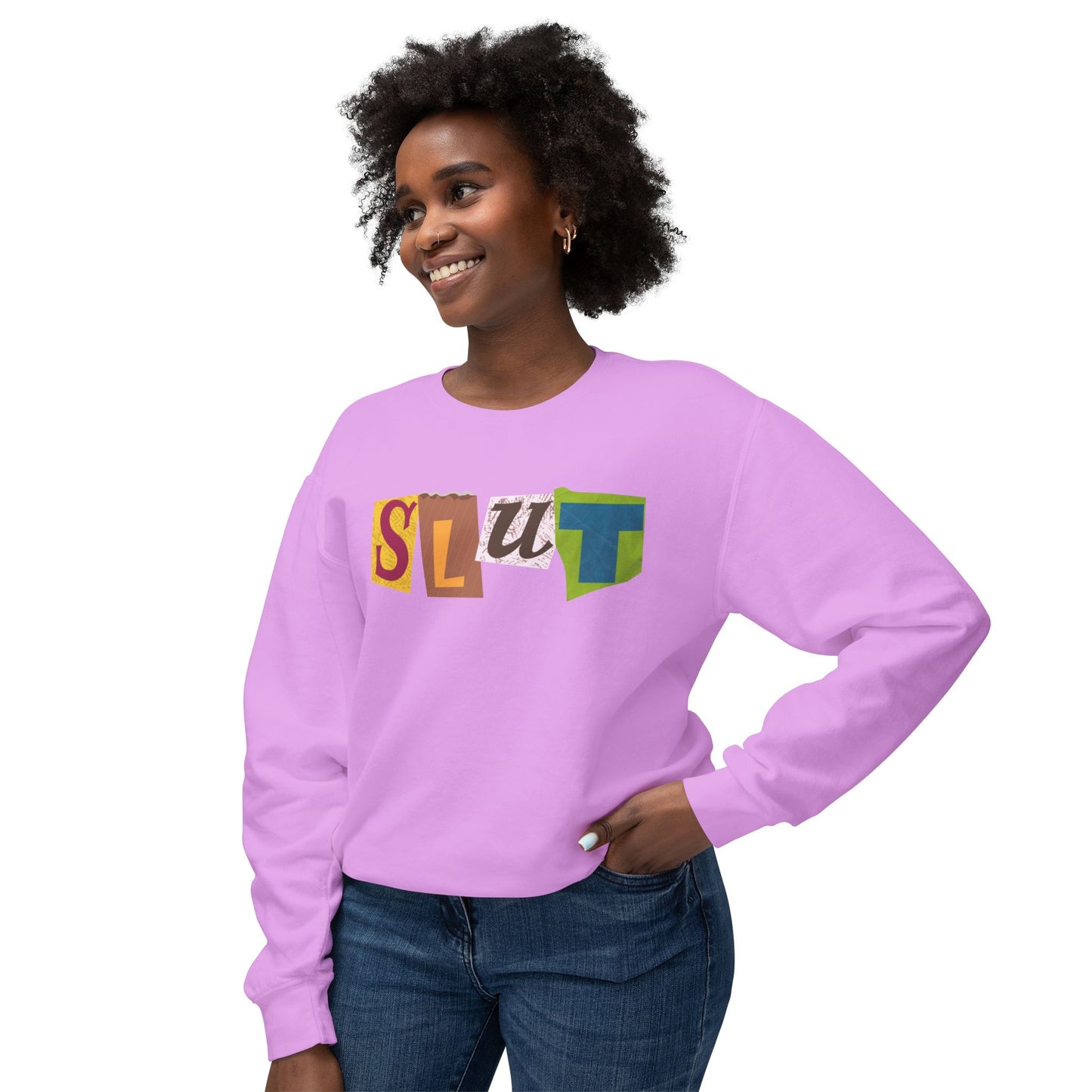 S>LUT Unisex Lightweight Crewneck Sweatshirt