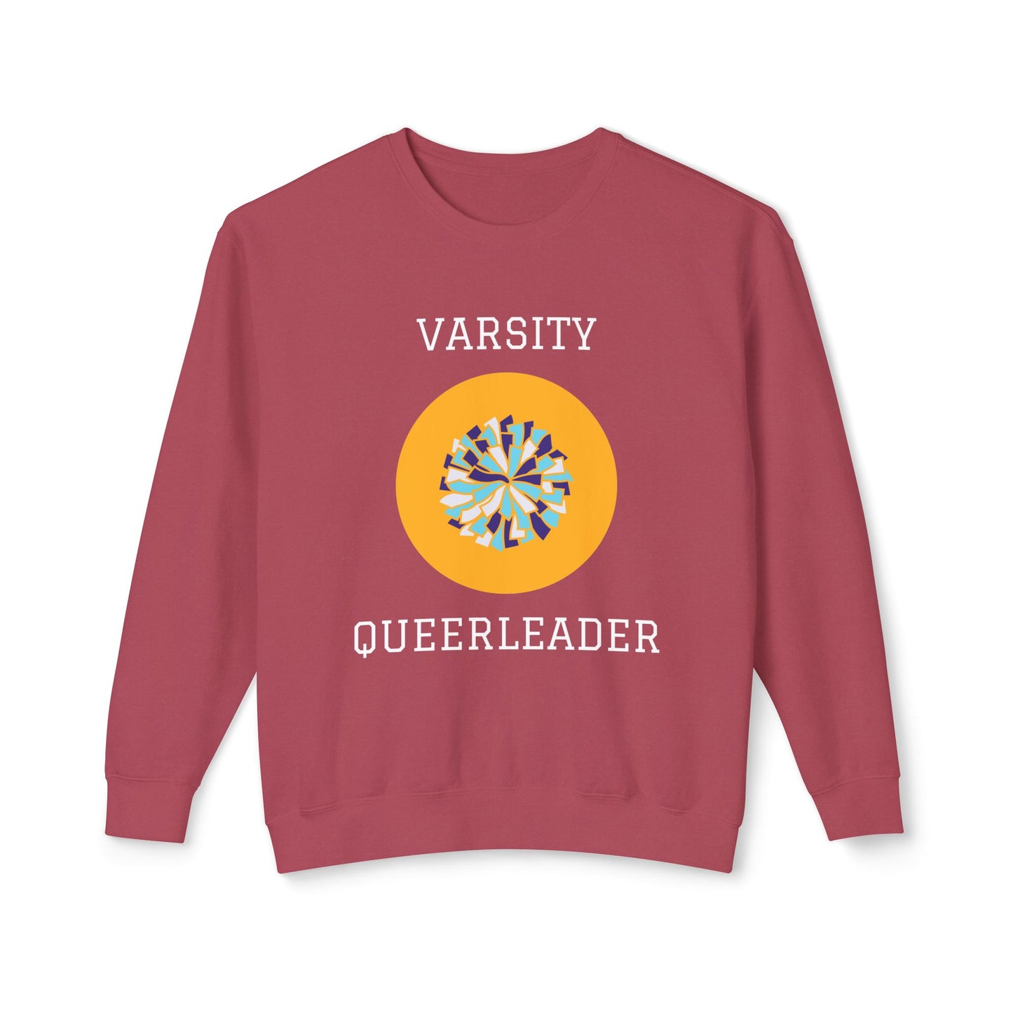 Varsity Queerleader Lightweight Crewneck Sweatshirt