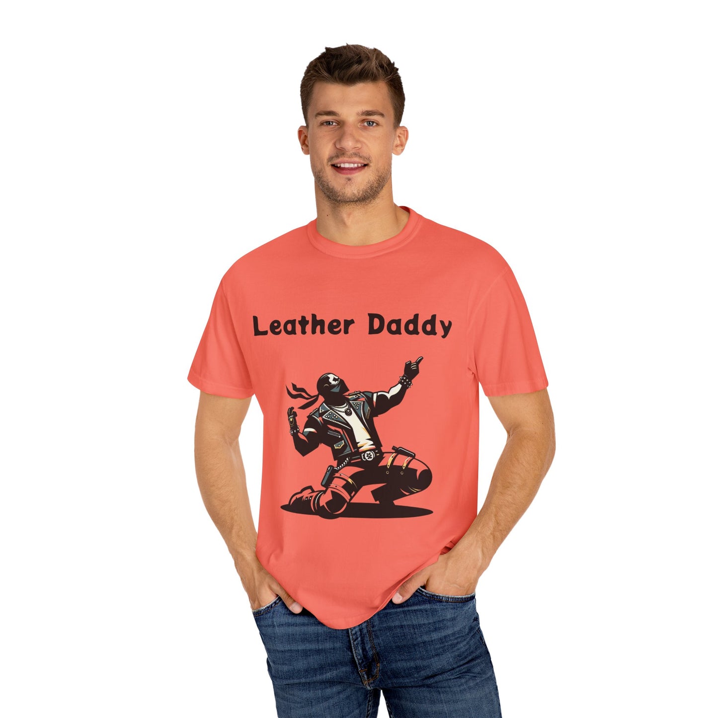 Leather Daddy Unisex Garment-Dyed T-shirt