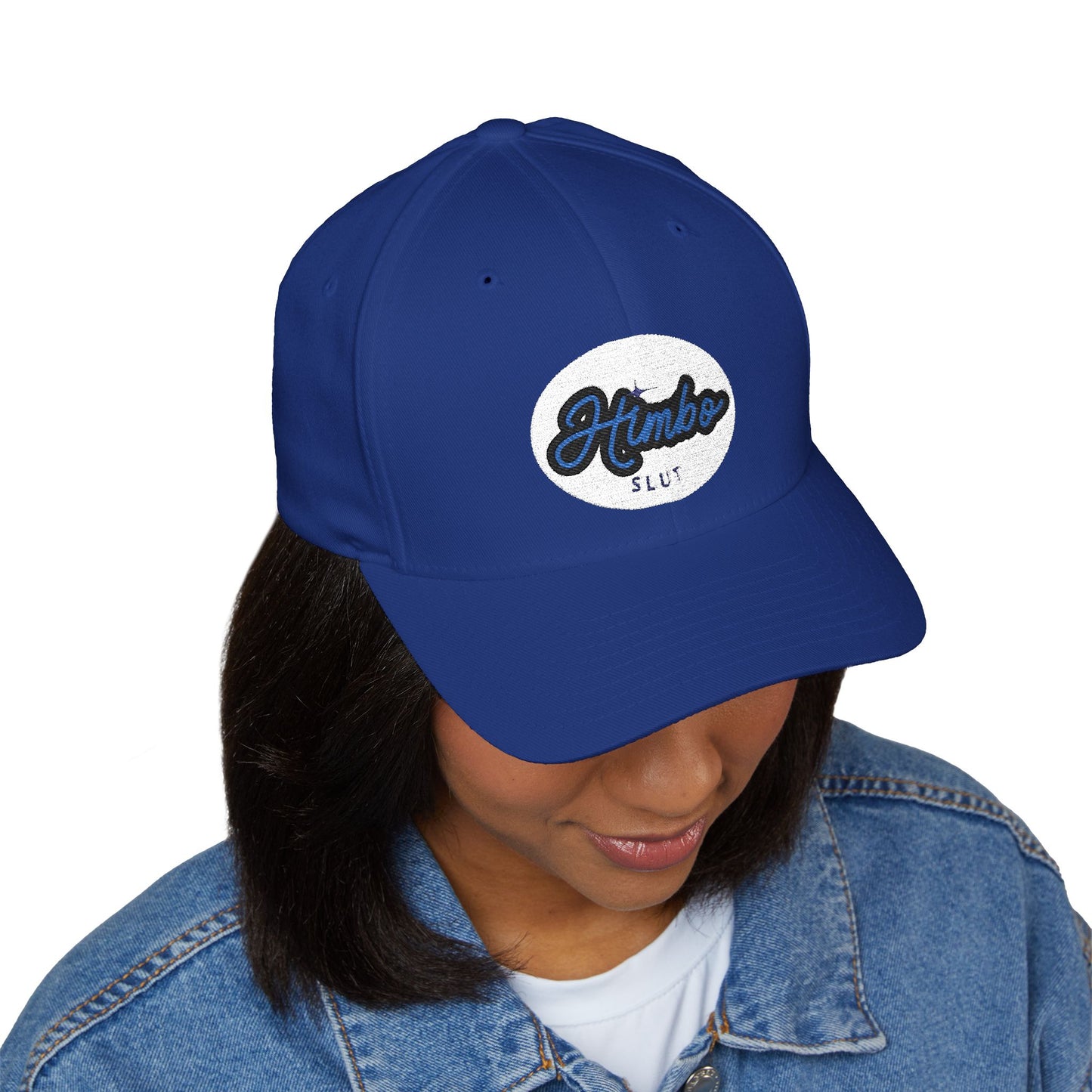 Himbo Slut Closed-Back Structured Cap (Embroidery)