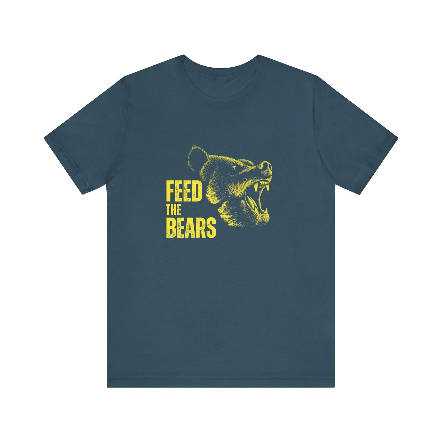 Feed The Bears Unisex Jersey Short Sleeve Tee