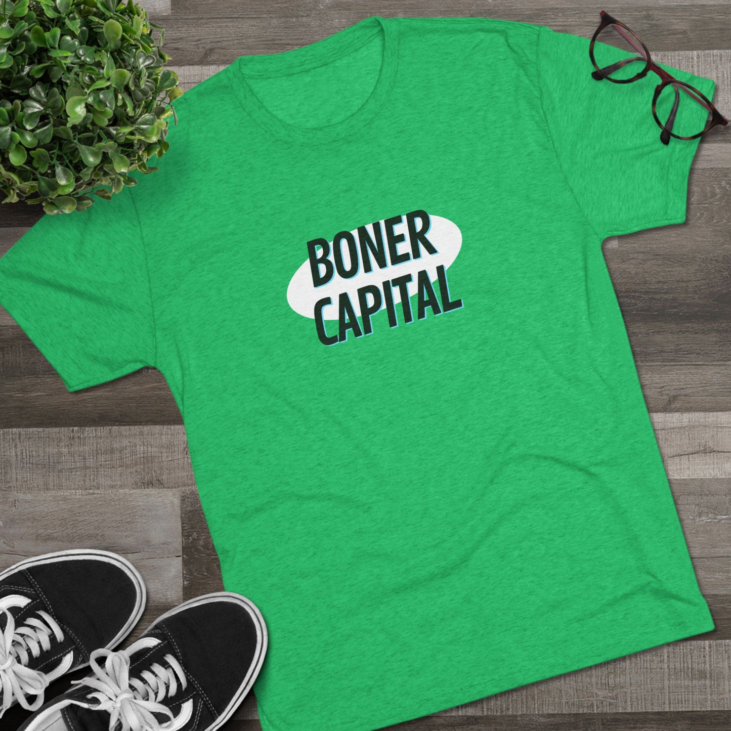 Boner Capital Unisex Tri-Blend Crew Tee