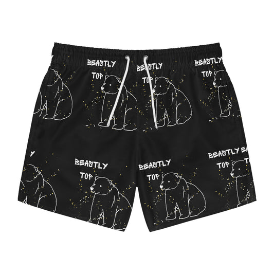 Beastly Top Swim Trunks (AOP)