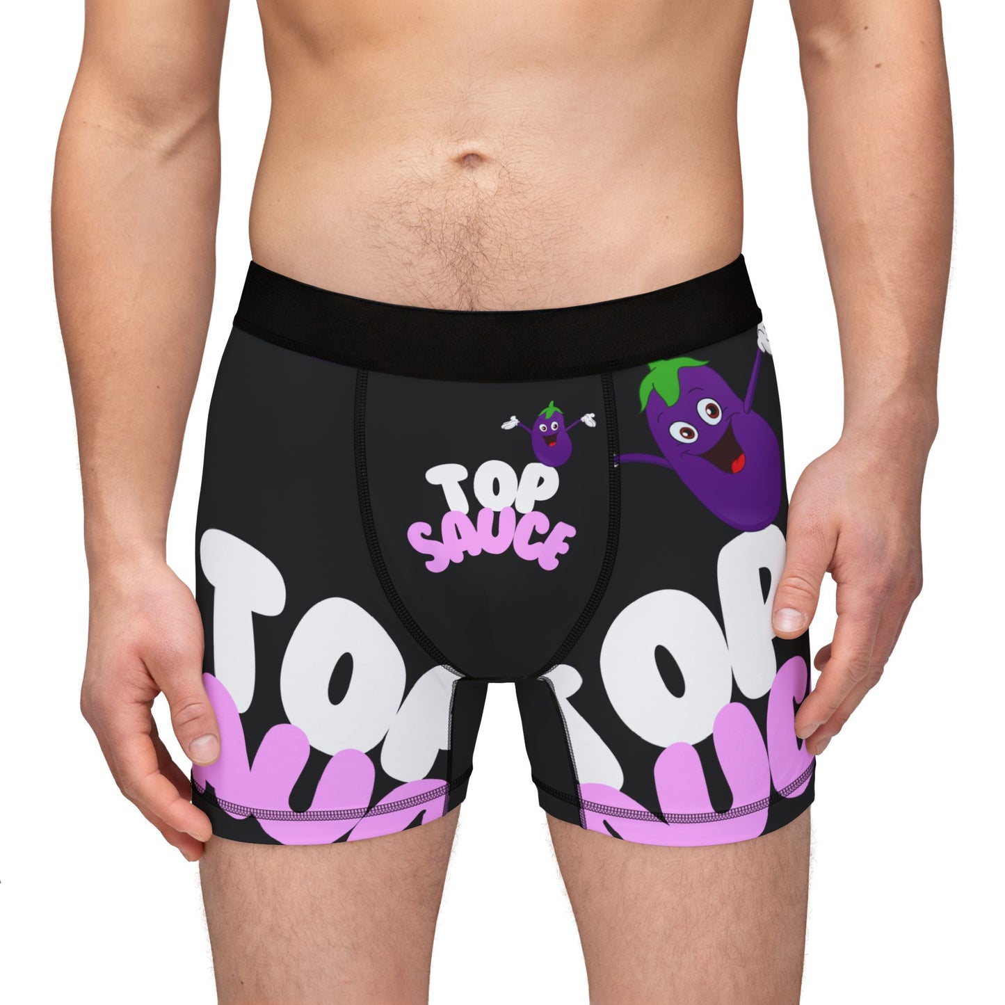 Top Sauce Men's Boxers (AOP)