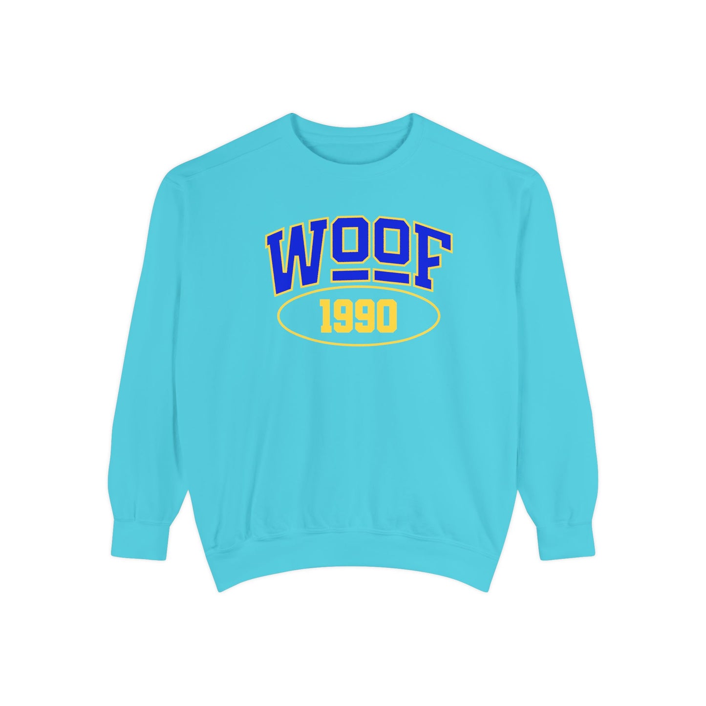 Woof 1990 Unisex Garment-Dyed Sweatshirt