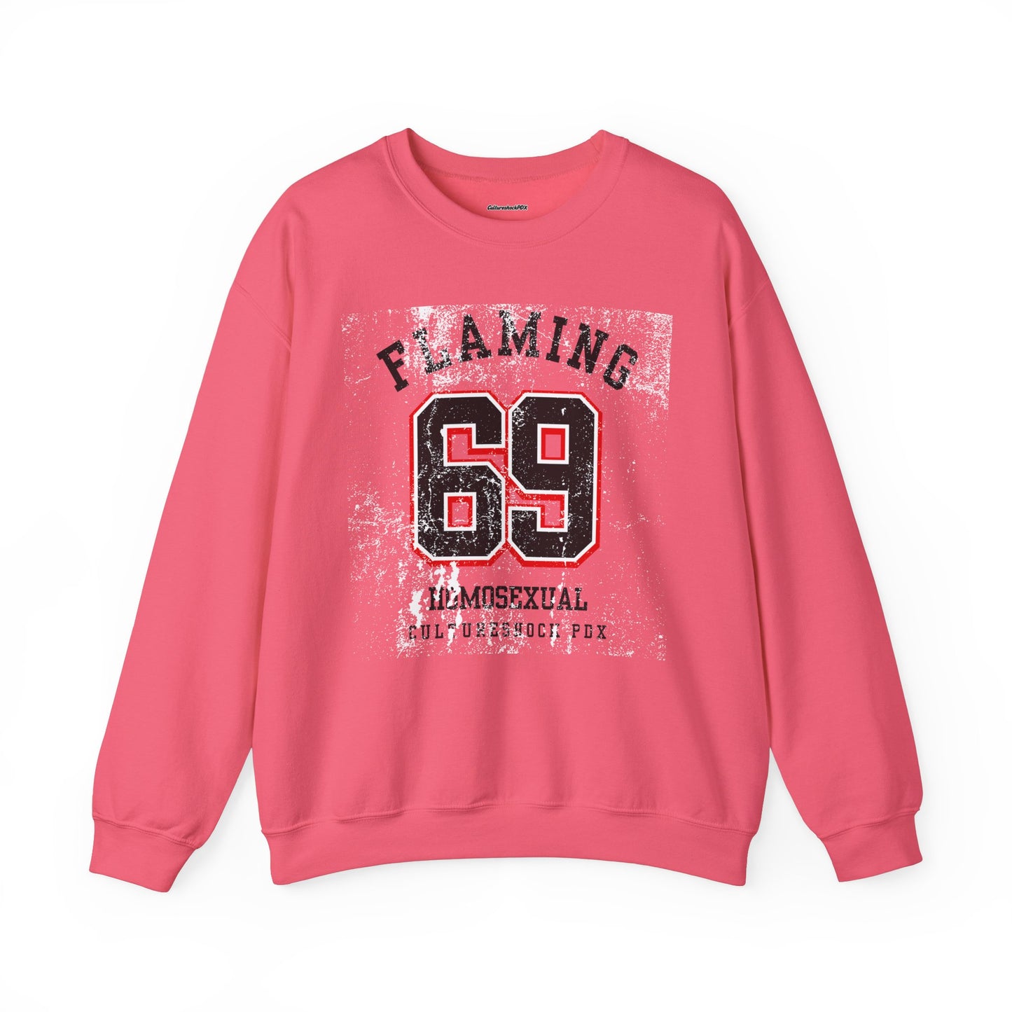 Flaming Unisex Heavy Blend™ Crewneck Sweatshirt