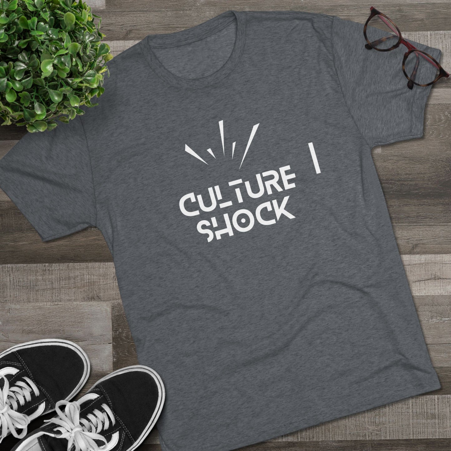 Culture Shock Unisex Tri-Blend Crew Tee